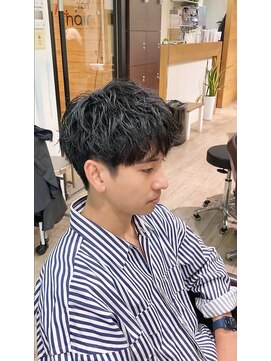 アソビ 元町店 ショートパーマ