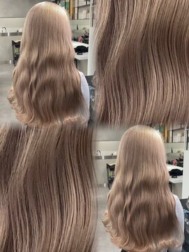 ベレーザ 渋谷(BELEZA) 17257ダブルカラーモーブブラウンレイヤーカットココアブラウン