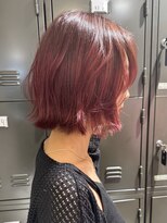 トルネード(TORNADO) レイヤーボブ ワインレッドカラー 秋冬カラーM20251228