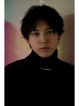 ヴェイン 渋谷(vain) 渋谷メンズ美容室束感ウルフニュアンスカットパーマk