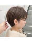くびれショート/アッシュベージュ
