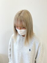 シャルムバイケンジ(Charm.by KENJE)&nbsp;ブリーチカラー/ブリーチ/ベージュカラー/ダブルカラー/銀座