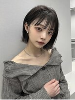 レア 渋谷(Le'a)&nbsp;【Ｌｅ’ａ】ボブ　グレージュカラー　髪質改善