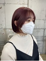 ソラ 鶴見店(sola) 【鶴見】ボブ/ショートボブ ピンクブラウン