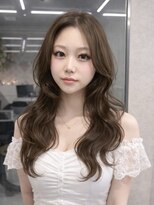 ロンド マーレ 天神大名店(Lond mare)&nbsp;ミディアムレイヤー/似合わせカット/ダークアッシュ