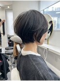 どの角度でも可愛いショートボブ
