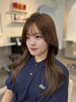 ラーム 福岡香椎店(rame) レイヤースタイル/オリーブベージュ