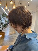 レイヤーボブパーマ