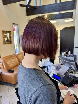 コレットヘア(Colette hair) 【Ren】パツっとpink bob