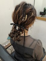 美容師 久保浦&nbsp;ヘアアレンジ