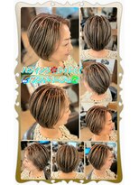 ヘアーファクトリー☆マハロ(Hair Factory☆MAHARO)&nbsp;ハワイアントパーズサンドベージュヘアカラー