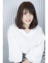 ハナブサ 藤江店(HANABUSA)&nbsp;黒髪前下がりボブ