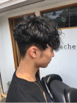 カシェット(cachette) 2ブロックパーマ