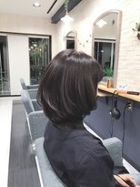 リースヘアーアート(LLIEHTH HAIR ART)&nbsp;前上がりグラデーションボブ