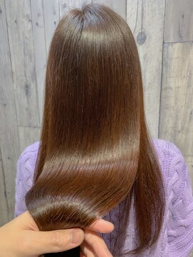 リアクト 池袋(Re:act) 髪質改善カラーTOKIO 艶髪ストレート♪【Re:act池袋/池袋西口】