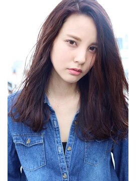 ラフィス ヘアー センス 広島袋町店(La fith hair SEnSE) ラベンダーアッシュ☆セミウェーブ