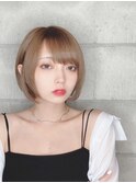 《era》耳掛け大人可愛いショート　丸みショート　みわ