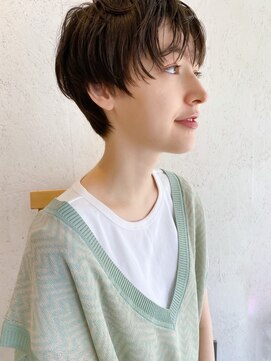 アンサム 経堂店(UNSOME) 顔まわりデザインカット