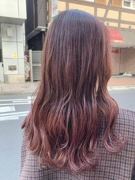 テトラ バイ ネオリーブ 横浜西口店(tetra by neolive) 毛先ブリーチ履歴ありのお洒落ピンクカラー☆