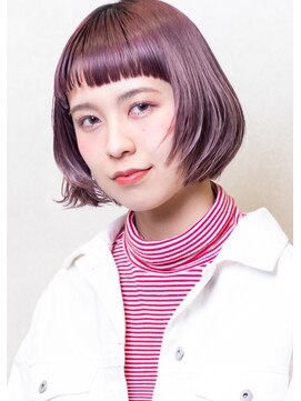 コルテヘアー(corte.hair) オン眉レイヤーボブ