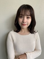 アピッシュ 国分寺(apish) 伸ばしかけ愛されミディアムヘア【apish長谷川】