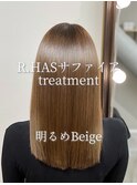 R.HASサファイアtreatment×color