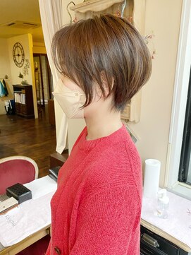 フェイバー 赤坂店(FAVOR) 気品のある上品ショートボブ☆