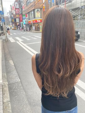 テトラ バイ ネオリーブ 横浜西口店(tetra by neolive) コテ巻きもしやすい♪レイヤーロング