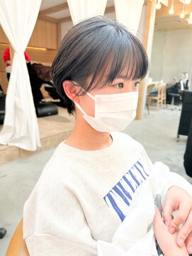 ロンドアジュール 横浜(Lond azur) 王道マニッシュなタイトマッシュショート