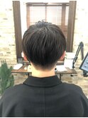 MEN’SHAIR ウルフ アッシュブラックカルマパーマベリーショート