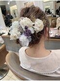 横浜★アレンジ　着付け　メイク　セット　編み込み　
