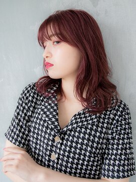 美容室チック 大島店(chic) レッドピンクカラー[大島駅]