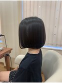 キッズカット/あごラインボブ/ヘアドネーション