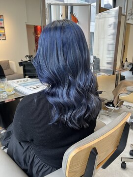 プシューケ(Hair salon PSYCHE) BLUE colour