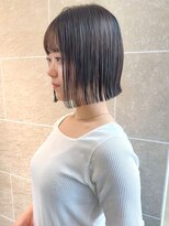 サンドシーン(sand scene)&nbsp;20代30代40代丸みショートボブマッシュ前下がりレイヤー