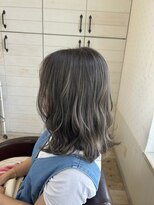 クレン 真嘉比店(Cre'ne) ハイライトカラーグレージュアッシュカラーオリーブカラー