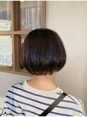 【2024年冬】ショートマッシュボブ