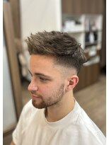 ケースタイルヘアスタジオ  虎ノ門店(K-STYLE HAIR STUDIO)&nbsp;ニュアンスツイストパーマ×カット<理容室>虎ノ門/メンズ