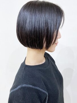 モリオフロムロンドン 松戸店(Morio from London) 【松戸/ムラマツ】大人かわいいミニショートボブ黒髪秋冬