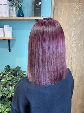 ミラシィ 稲毛(Mirashy) 《愛されヘアスタイル》暗めのピンクカラー♪