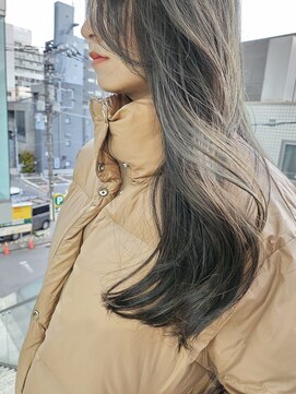 アルテ(ARTE) 【ARTE表参道/青山】顔まわりレイヤーセミロング×透明感104TAKE