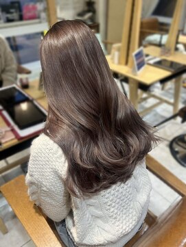 ラボヌールヘアーリアン 川越店(La Bonheur hair Lien) ピンクベージュ/ピンクグレージュ