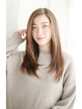 シャンティ 目白(SHANTi) かきあげバングのナチュラルストレート