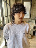 メゾンアミリ(Maison AmiLi)&nbsp;デザインカラー/オリーブベージュ/ウエットヘア【千葉／パーマ】