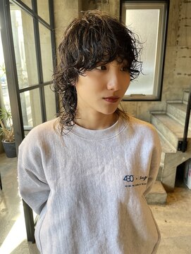 メゾンアミリ(Maison AmiLi) デザインカラー/オリーブベージュ/ウエットヘア【千葉／パーマ】