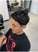 【GROOMER/S 丸山】 フェザーアップ カット スペインカール