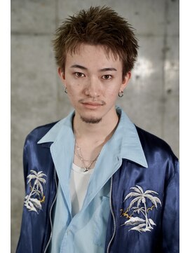 クロムトウキョウ ザ バーバー 新宿本店(CHROM TOKYO the Barber) ハイトーンスパイキーショート