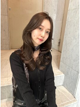 ユーフォリア 渋谷グランデ(Euphoria SHIBUYA GRANDE) レイヤーカット　韓国巻き　顔まわりカット