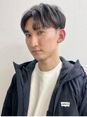 池袋ツーブロックセンターパート◎【池袋メンズ美容室】