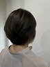 【白髪でも透明感カラー】カット＋カラー＋トリートメント　￥9900